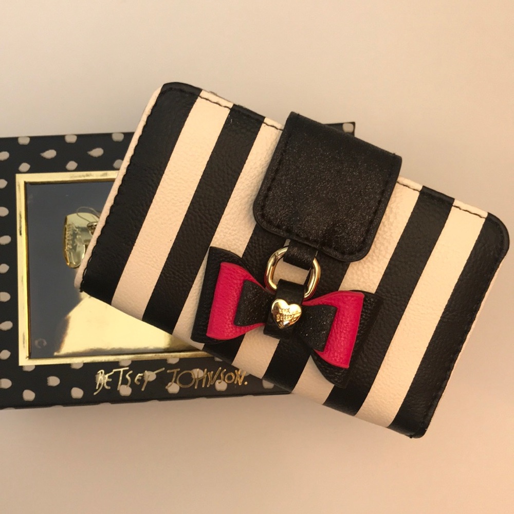 Brand new with tags Betsey Johnson wallet